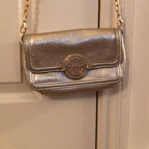 Gold Tory Burch Cross Body